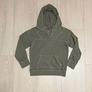Cotton On Kids Olive Green Zip-Up Hoodie